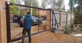 Купить услугу монтаж ворот Горно-Алтайск, цена от 2552 руб.
