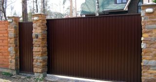Купить откатные ворота консольные Горно-Алтайск, цена от 2757 руб.